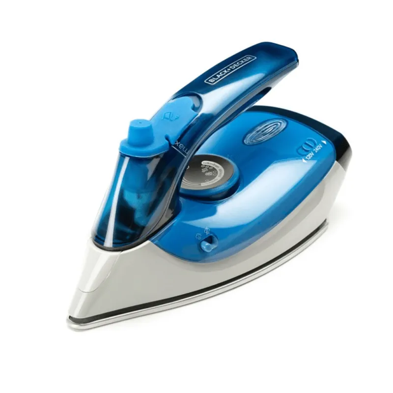 Black+Decker BXIR1000E Travel Steam Iron, 1000W