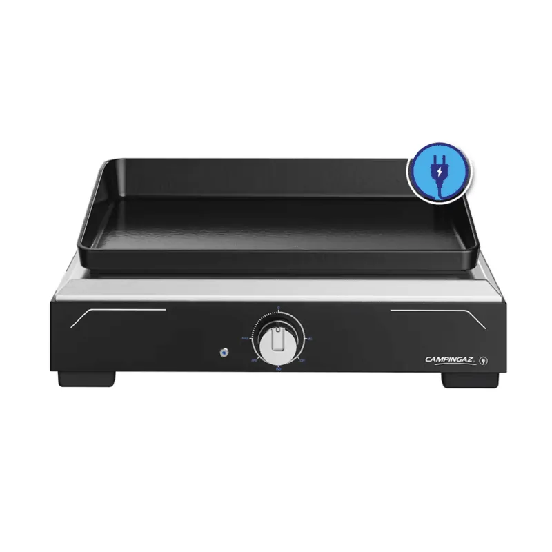 Campingaz Plancha Electric 1 XD Electric BBQ Plancha Griddle + Free Protective Cover