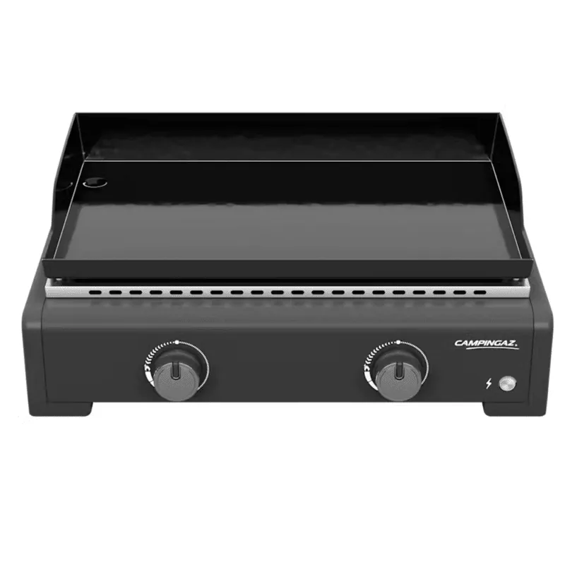 Campingaz Othello 2 L Gas BBQ Plancha Griddle + Free Protective Cover