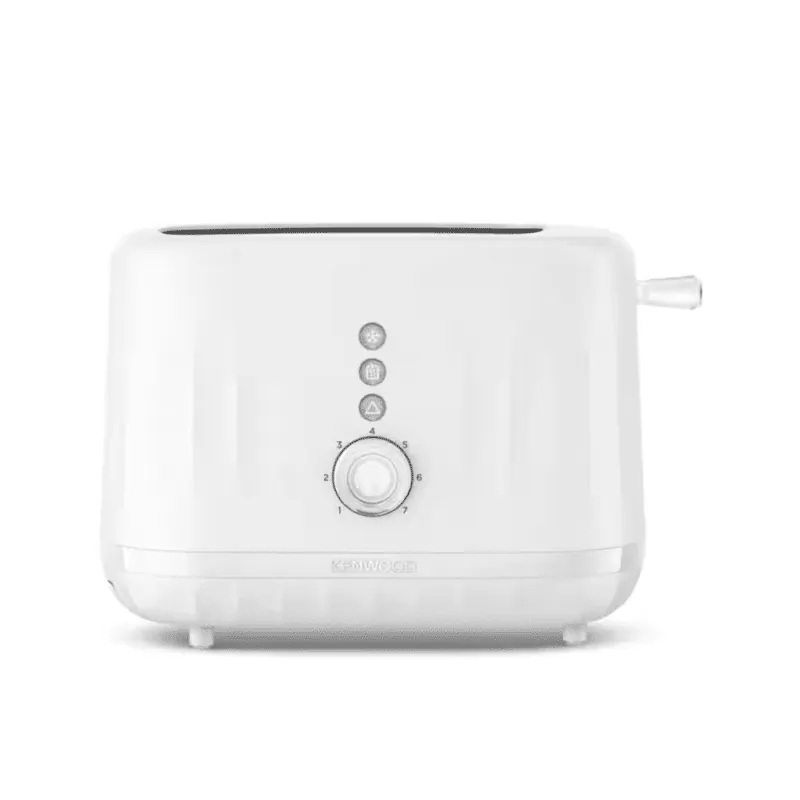 Kenwood Ripple Midnight Toaster, 2 Slots, Pure White