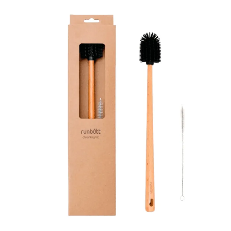 Runbott Cleaning Kit, Two Cleaning Brushes