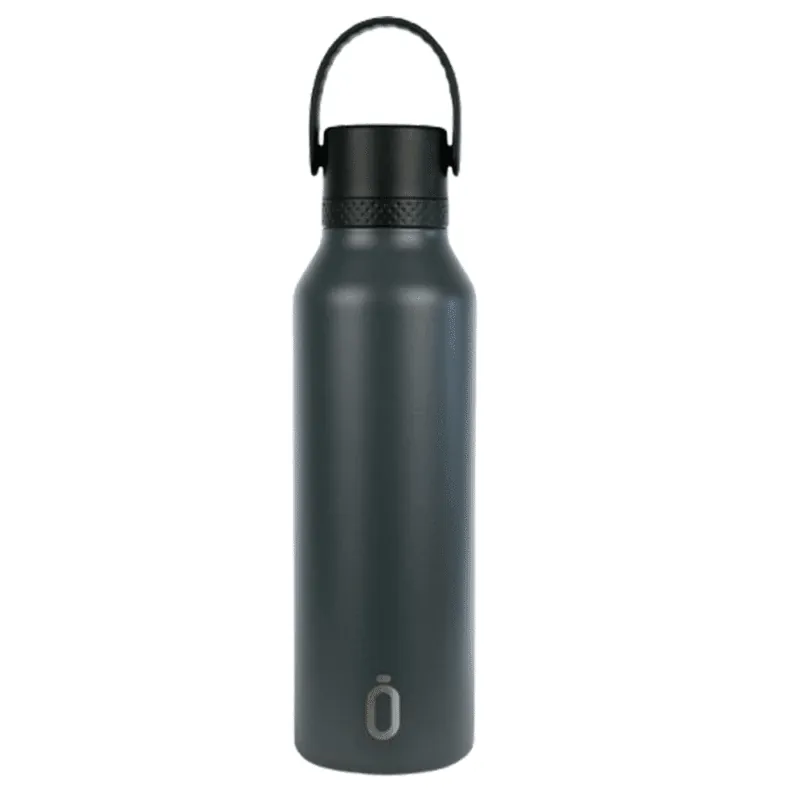 Runbott Mii Insulated Water Bottle, 0.6L, Anthracite