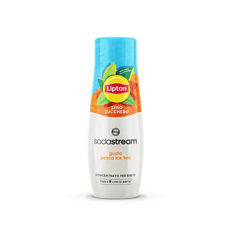 Sodastream Lipton Ice Tea Peach Zero Soda Mix Syrup