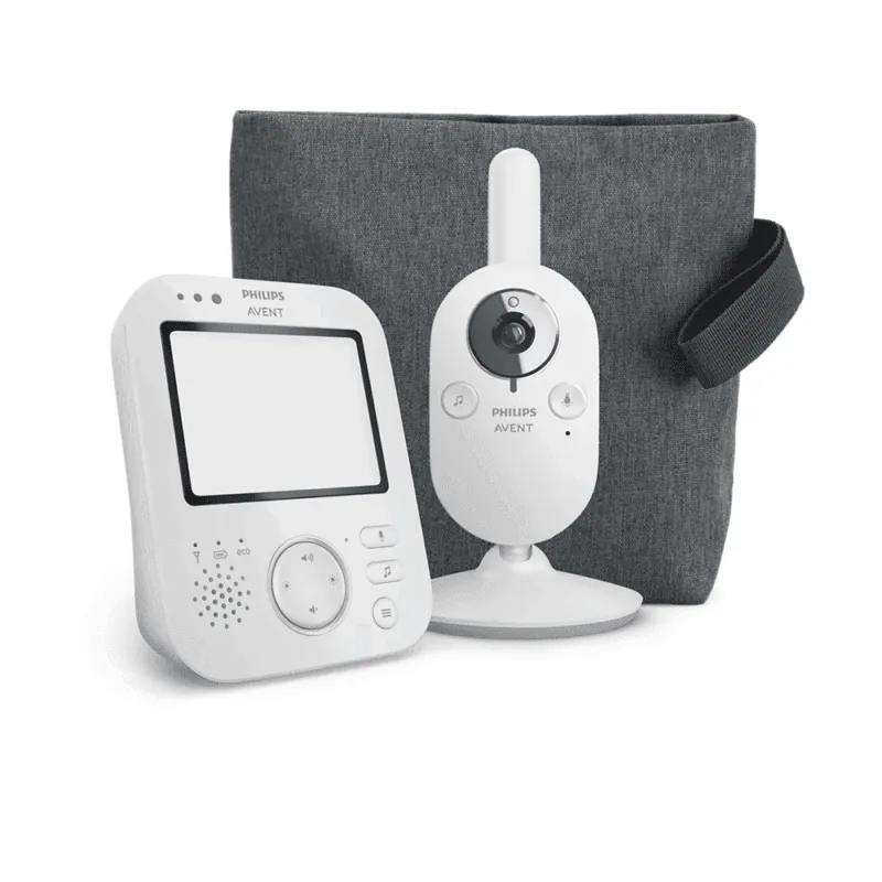 Philips Avent Pemium Baby Monitor with Camera, Temperature Sensor, Vibration Mode