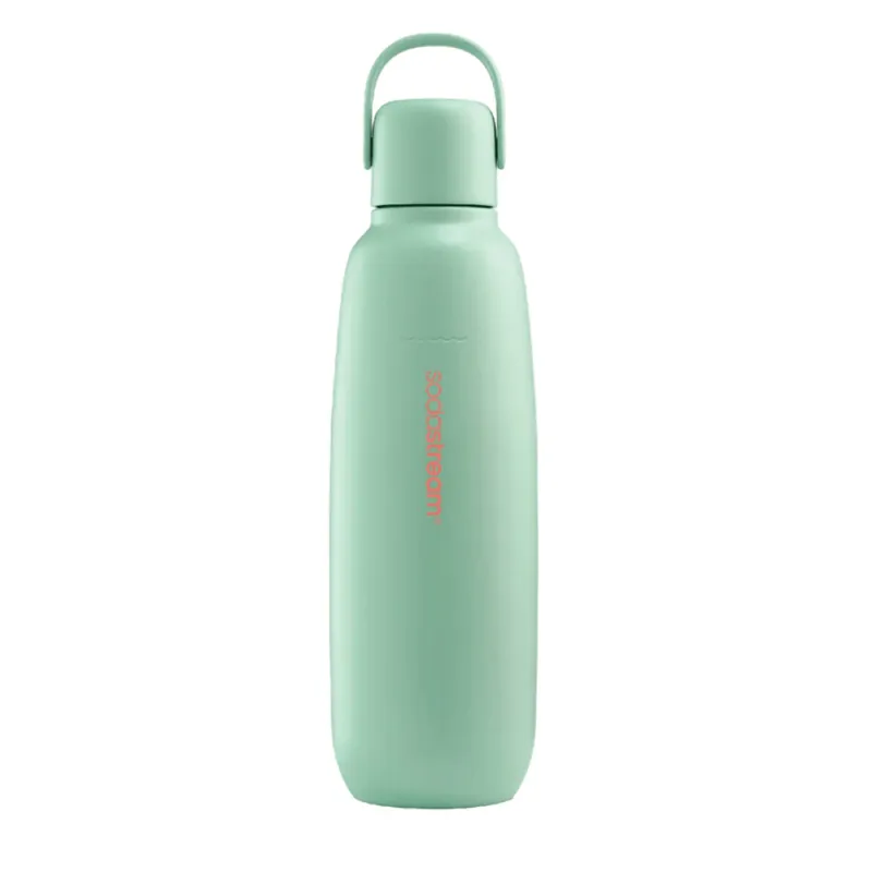 Sodastream FIZZ & GO Stainless Steel Carbonating Bottle, Mint