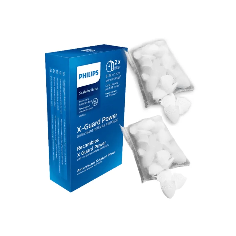 Philips AWP183 X-Guard Power Antiscalant Refill for Philips Scale Inhibitor, Pack of 2