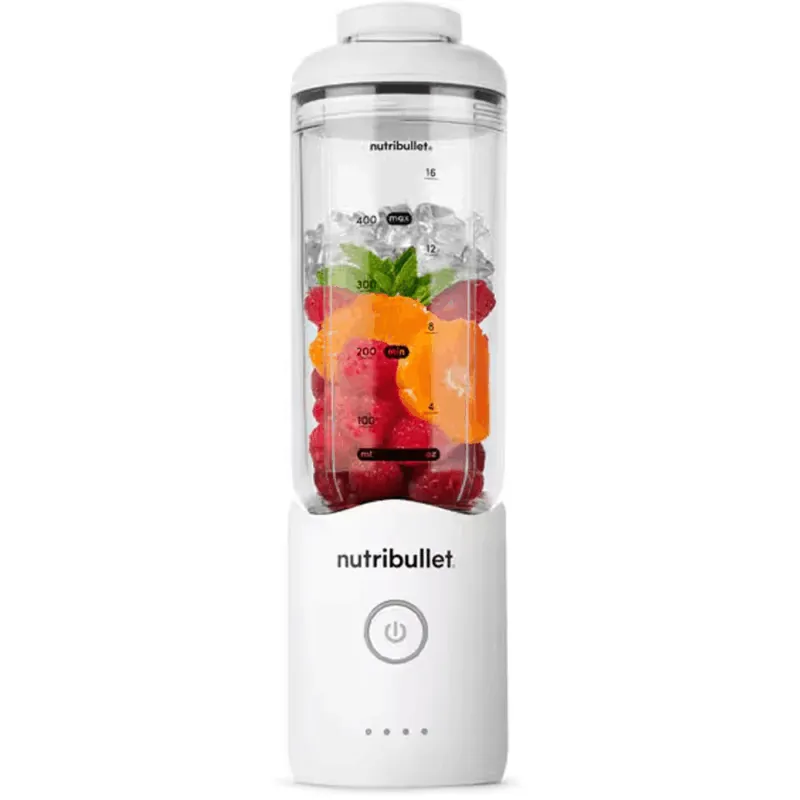 Nutribullet® Flex™ Portable Smoothie Maker, Rechargeable, Detachable Cup, White