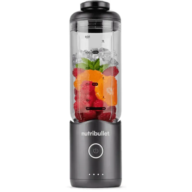 Nutribullet® Flex™ Portable Smoothie Maker, Rechargeable, Detachable Cup, Gunmetal