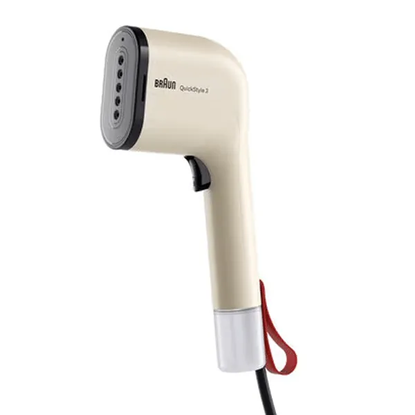 Braun GS 3012 QuickStyle 3 Handheld Garment Steamer, 1100W, 20 g/min Steam Output, Lint Remover Attachment