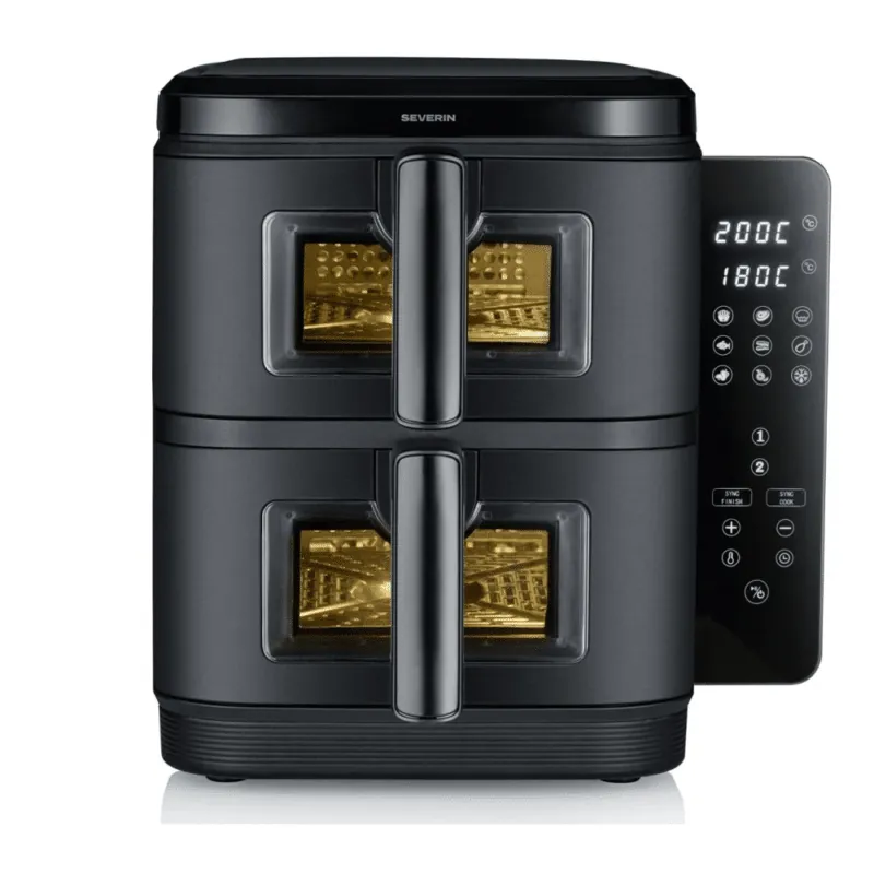 Severin S-Fry Duo Stack Air fryer, 11L
