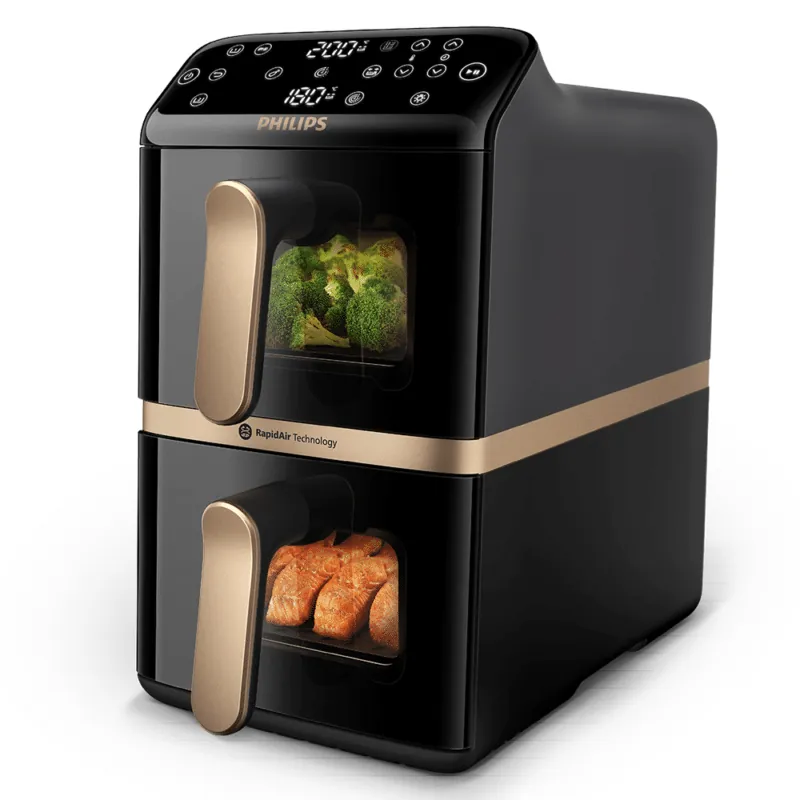 Philips Series 4000 Air Fryer, 10L, Stacked Dual Basket