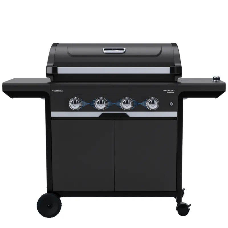Campingaz 4 Series Select EXSD Gas BBQ, Dualgas + Free Premium Protective Cover
