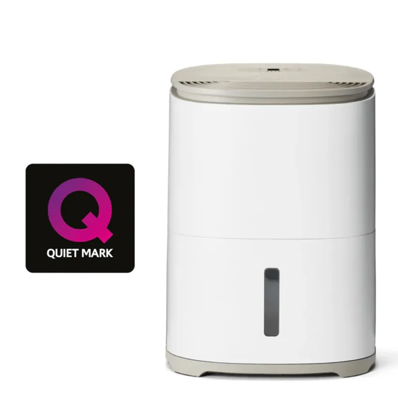Meaco Dry Arete® One 6L Dehumidifier & Air Purifier, Suitable for Rooms up to 25 m², Warm Pebble