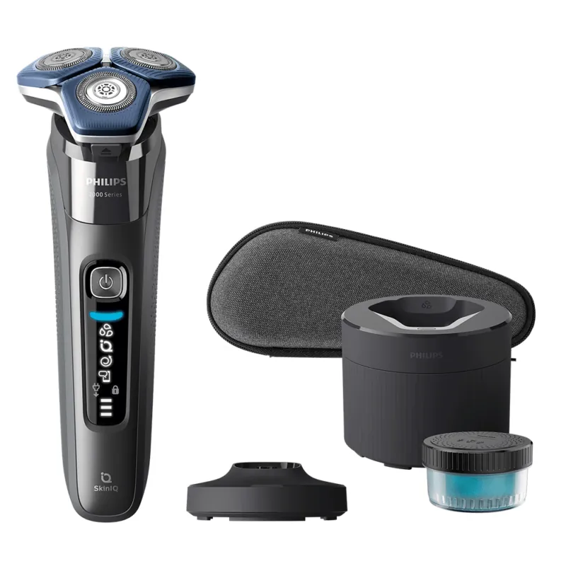 Philips Wet & Dry 7000 Electric Shaver, 60Min Runtime, GroomTribe App