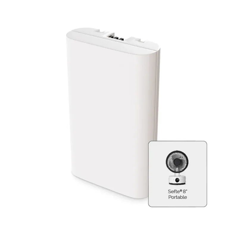 Portable Air Circulator Battery for MeacoFan Sefte 8” & 6″ Table Fans