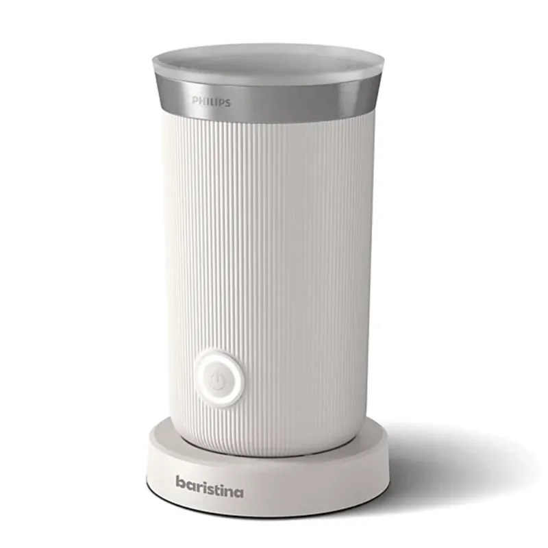 Philips Baristina Milk Frother, White