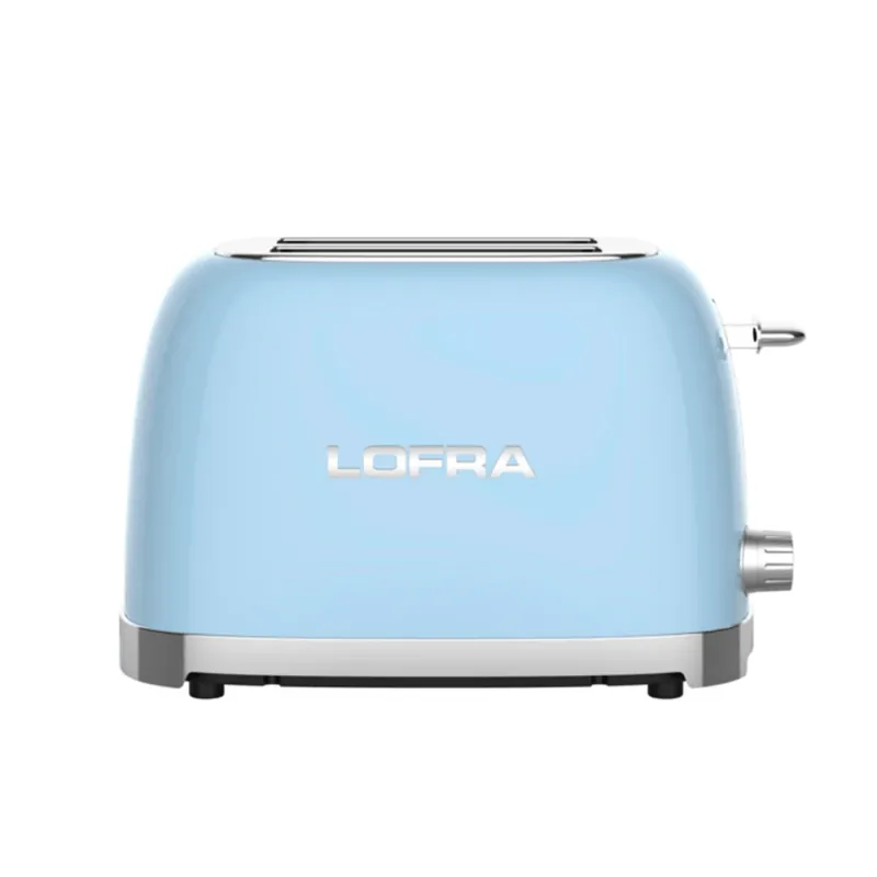 Lofra Retro Double Toaster, Blue, 2 Slices