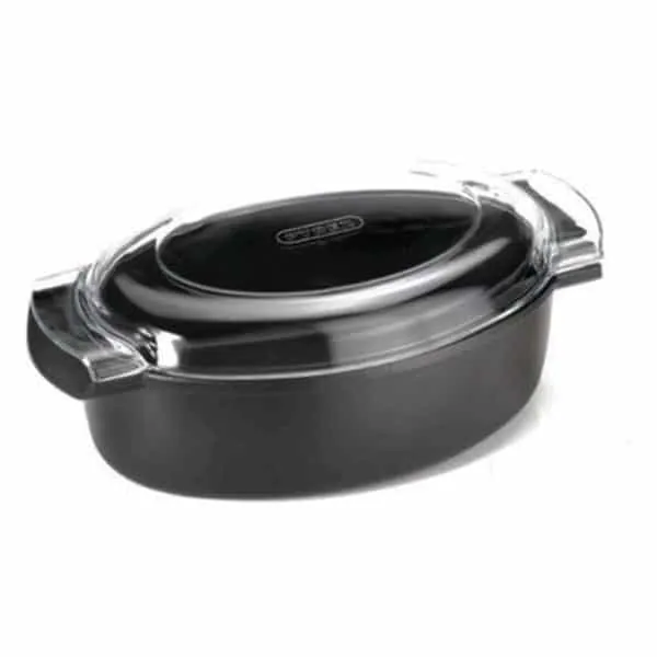 Antikars Oval Casserole, 32CM, Lid