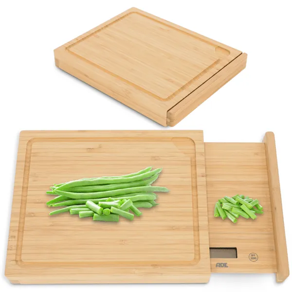 ADE Claire Cutting Board, Integrated Kitchen Scale