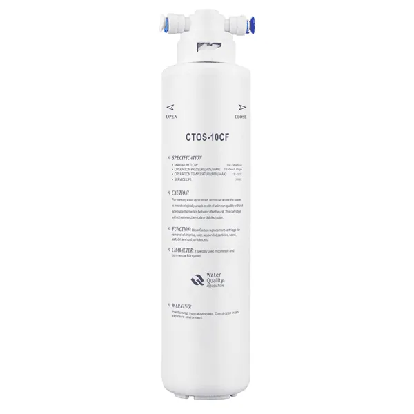 Hidrotek Bayonet CTOS-10CF RO Filter for Snow Burg (S02) / Royal Cloud H04