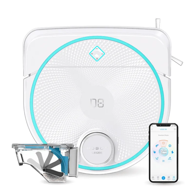 Hobot Legee-D8 Robot Vacuum Cleaner, Mopping Function