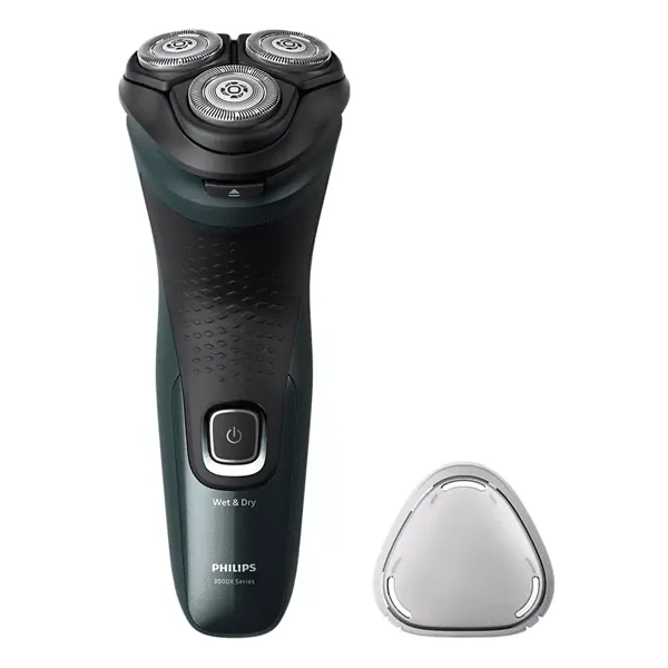 Philips Wet & Dry Electric Shaver 3000X, 45 Minutes Runtime, Protection Cap