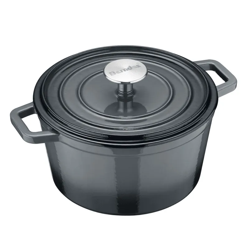 Berndes b.iron Dutch Oven, Cast Iron, Lid, 24CM