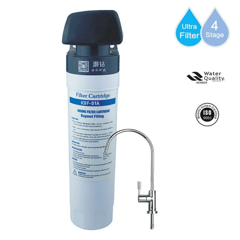 Hidrotek KBF-01A RO Kitchen Mixer, Ultra Pure Water Filter, 4 Stage Filtration (Government Grant Refund: €35.94)