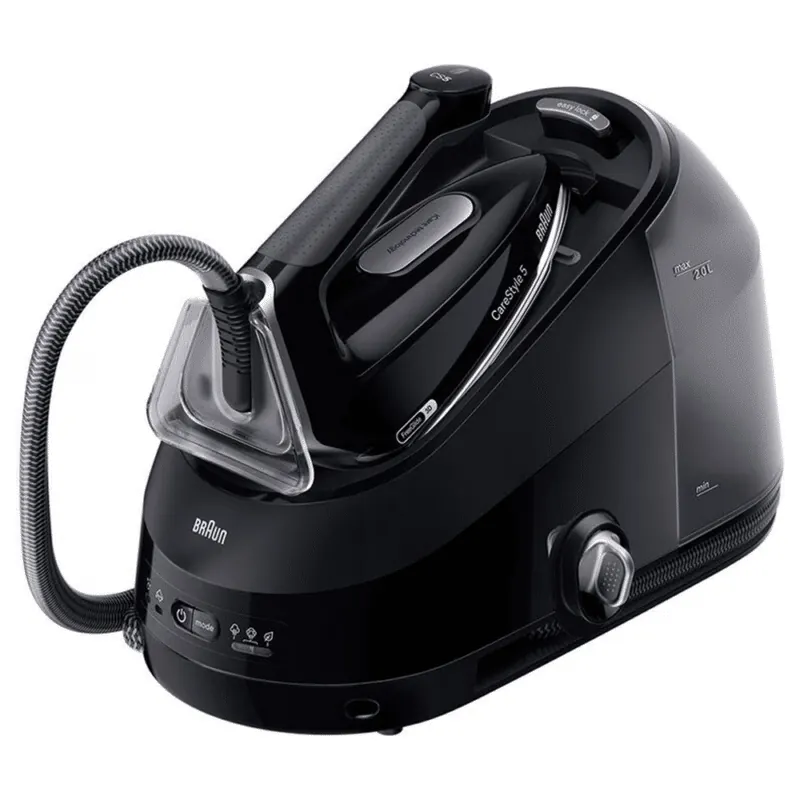 Braun IS 5249 CareStyle 5 Steam Station, 7.5 Bar, Vertical Parking, Eco Mode, Sanitization Function