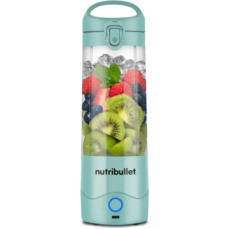 Nutribullet® Portable Smoothie Maker, Rechargeable, Light Blue
