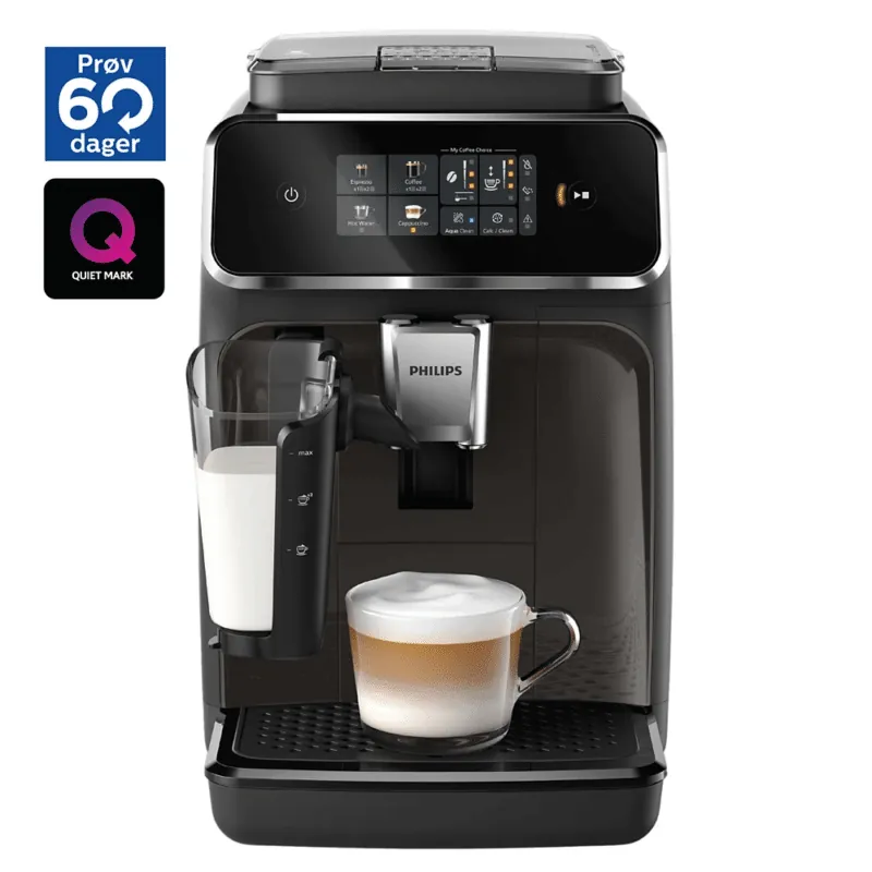 Philips Series 2300 LatteGo Fully Automatic Coffee Machine, SilentBrew Technology