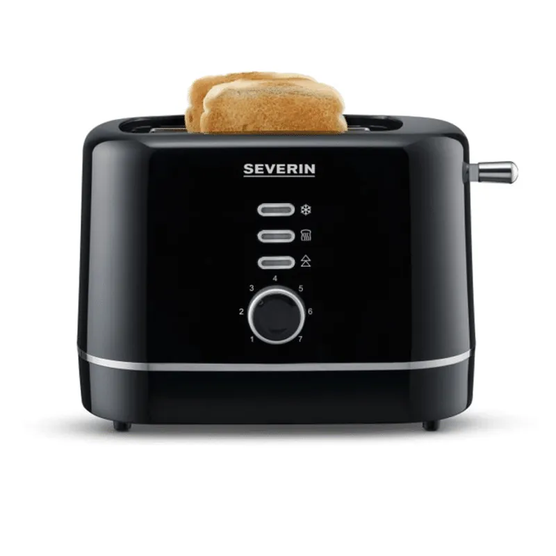 Severin Toaster, 2 Slice, 850W, Bread Roll Attachment