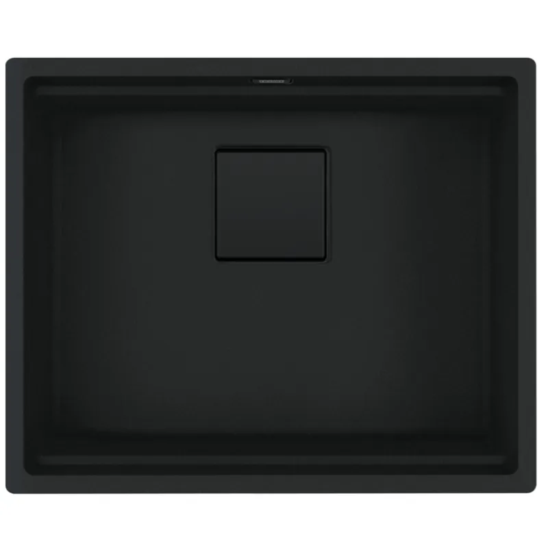 Franke Kubus 2 KNG110-52 Kitchen Sink, Undermount, Matt Black
