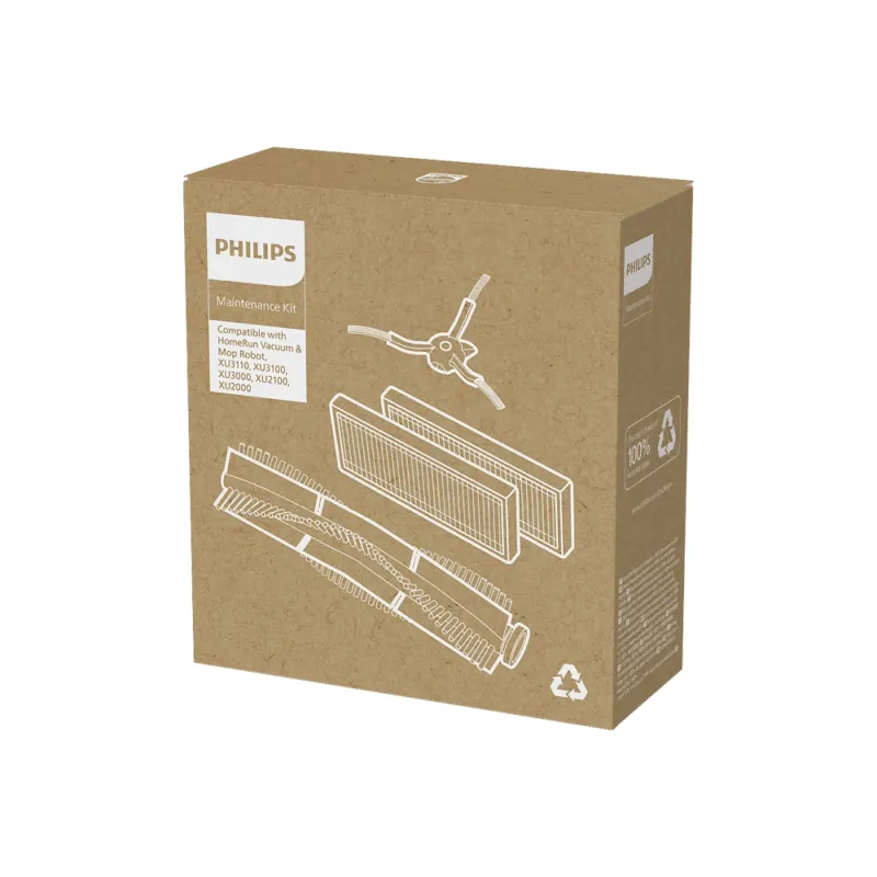 Philips HomeRun Replacement Kit, Compatible with Series 2000 & 3000 Robot Vacuum Cleaners