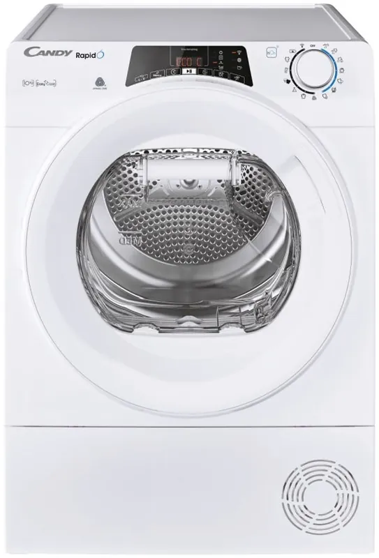 Candy RapidÓ ROE H10A2TE-S Heat Pump Tumble Dryer, 10Kg A++
