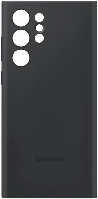 Samsung Galaxy S22 Ultra Silicone Cover – Black