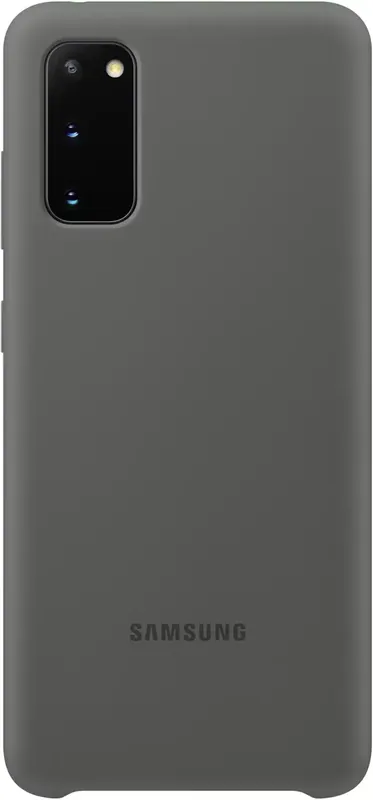 Samsung S20 Silicone Cover – Grey