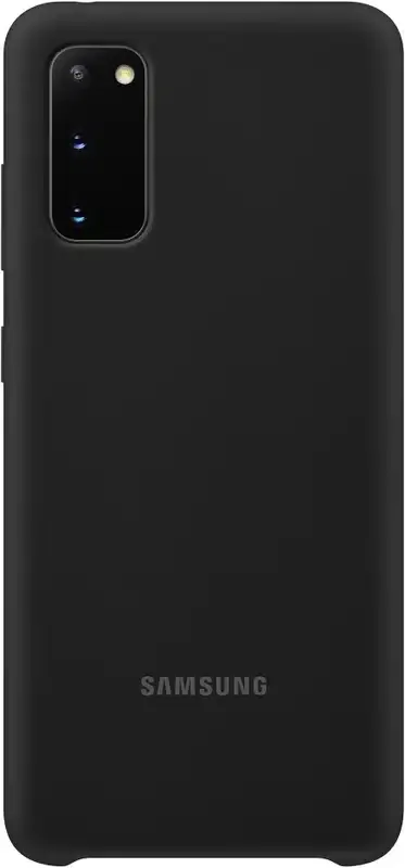 Samsung S20 Silicone Cover – Black