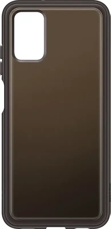 Samsung A03s Soft Clear Cover – Black