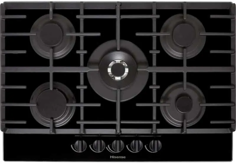 Hisense GG773B Glass Top Gas Hob