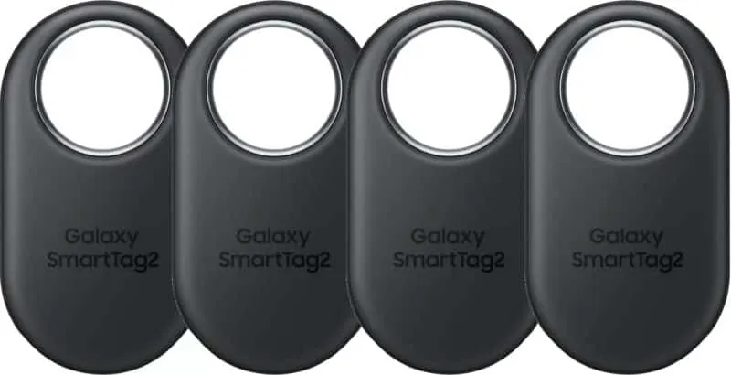 Samsung Galaxy SmartTag 2 – Black (Pack of 4)