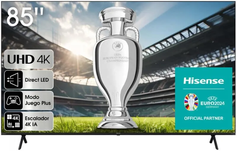 Hisense 85A6K 85″ 4K Ultra HD Wi-Fi Smart TV