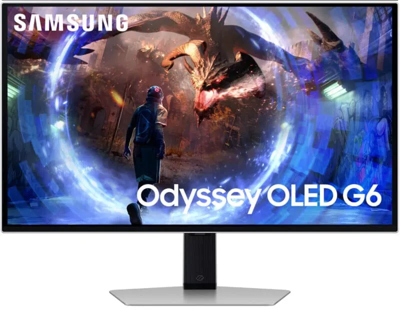 Samsung LS27DG600SUXEN 27″ Odyssey OLED G6 G60SD QHD 360Hz Gaming Monitor