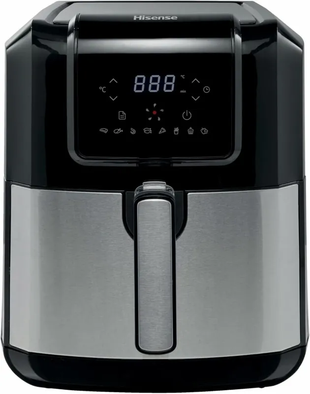 Hisense H06AFBS1S3 5L Air Fryer 8 automatic programs, temperature 80-200°C, maximum power 1700W, LED display and touch controls
