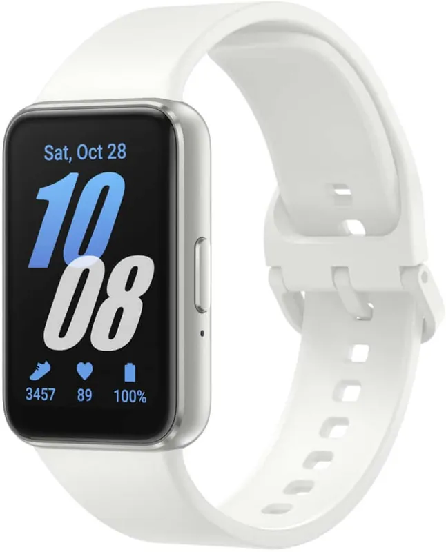 Samsung Galaxy Fit3 AMOLED 40mm Fitness Tracker Smartwatch – Silver