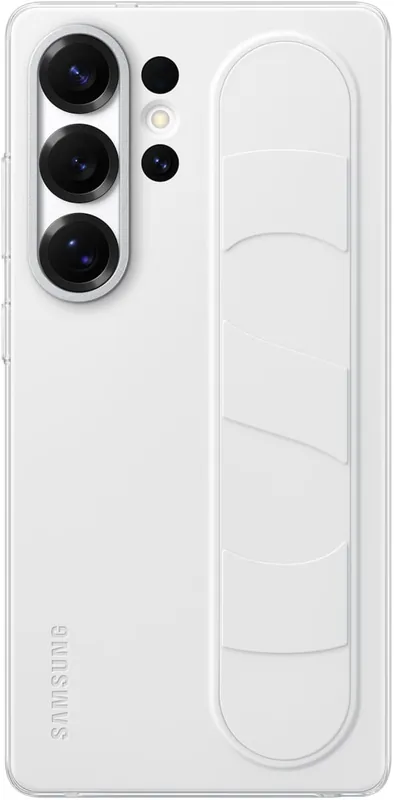 Samsung Galaxy S25 Ultra Standing Grip Case – White