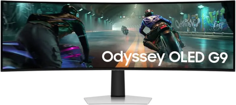 Samsung LS49DG910SUXEN 49″ Odyssey OLED G9 G91SD DQHD 144Hz Curved Gaming Monitor