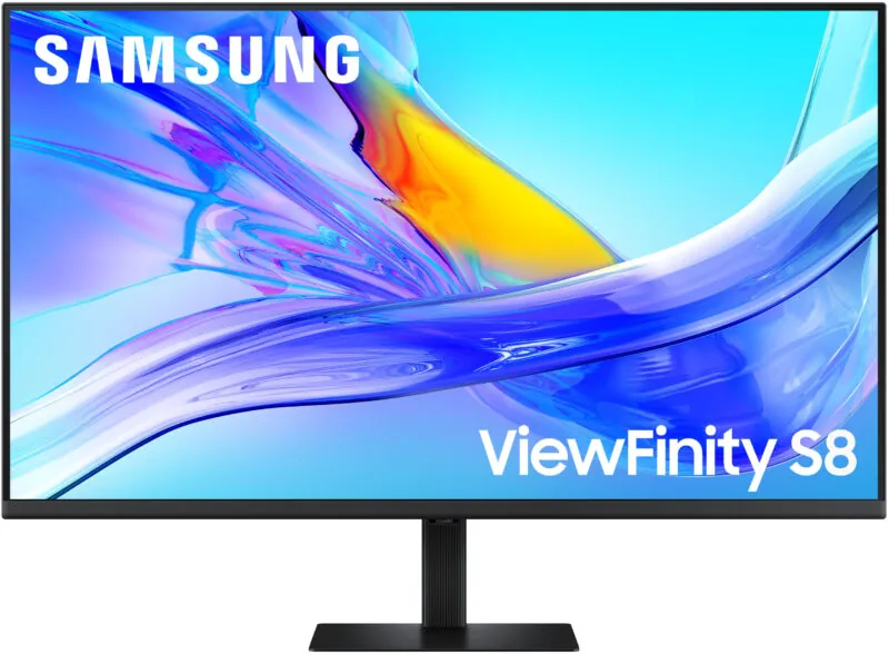 Samsung LS37D800UAUXEN 37″ ViewFinity S8 UHD High Resolution Monitor
