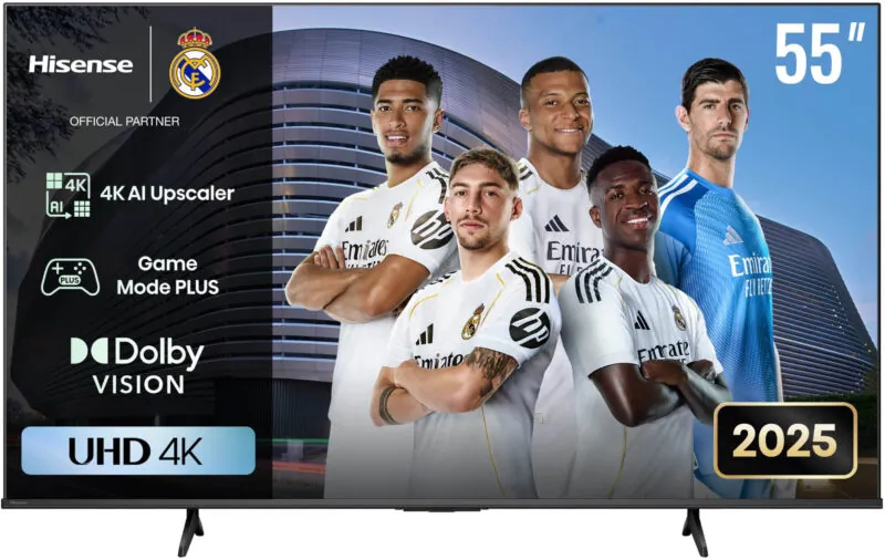 Hisense 55A6Q 55″ 4K Ultra HD Smart TV Wi-Fi