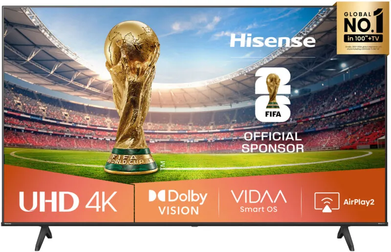 Hisense 43A6Q 43″ 4K Ultra HD Smart TV Wi-Fi